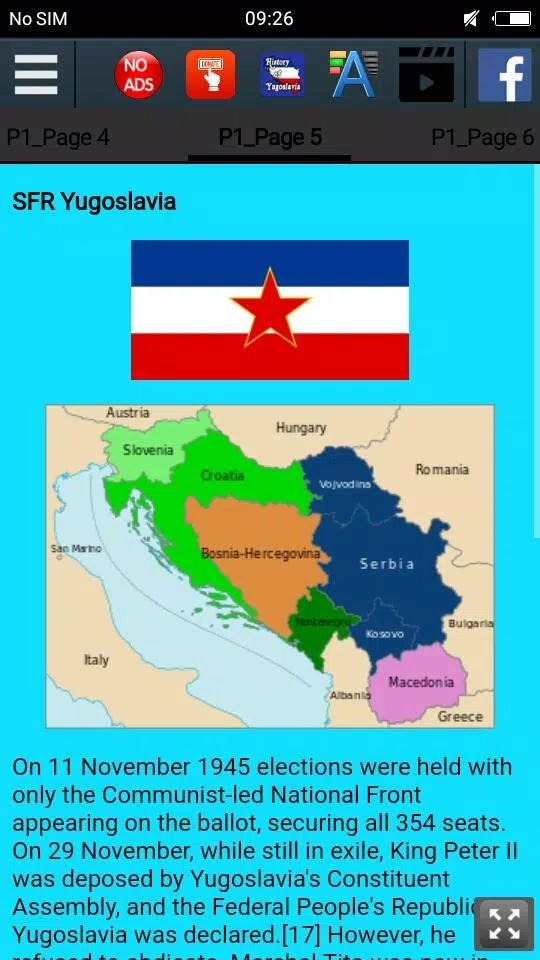History of Yugoslavia Screenshots