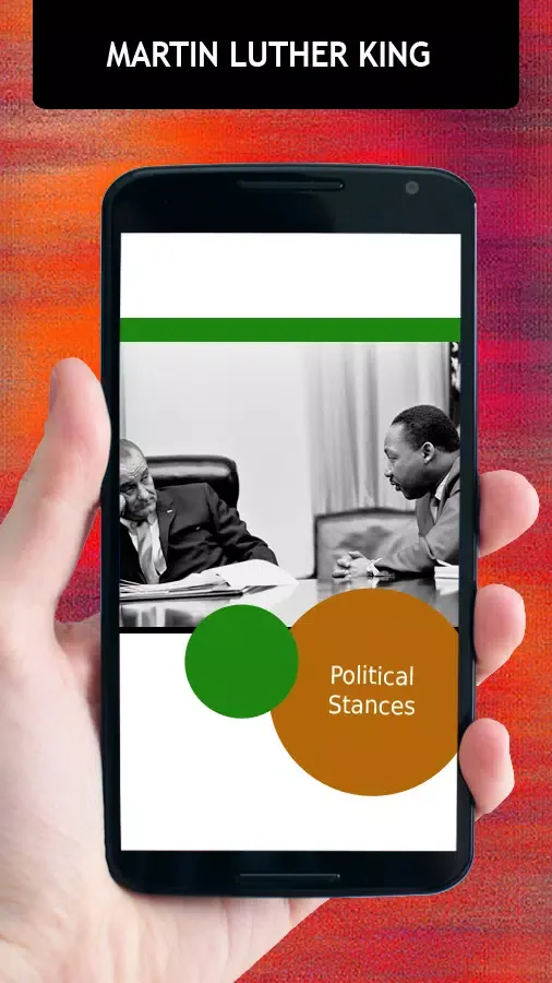 Capturas de tela do Martin Luther King Biography