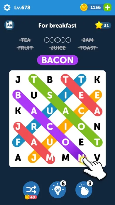 Wonder Word: Word Search Games स्क्रीनशॉट