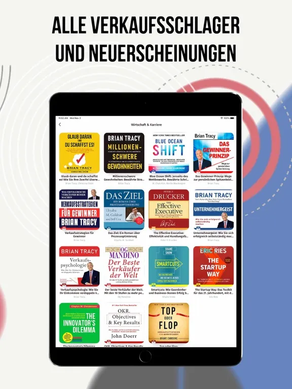 ABP Verlag - Top Hörbücher iPad  Ekran Görüntüleri