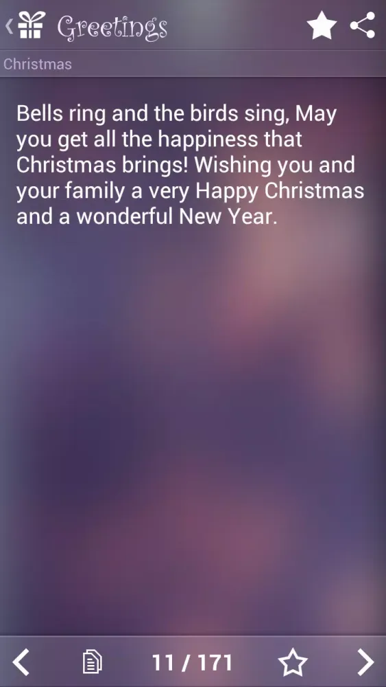 Screenshot di Greetings