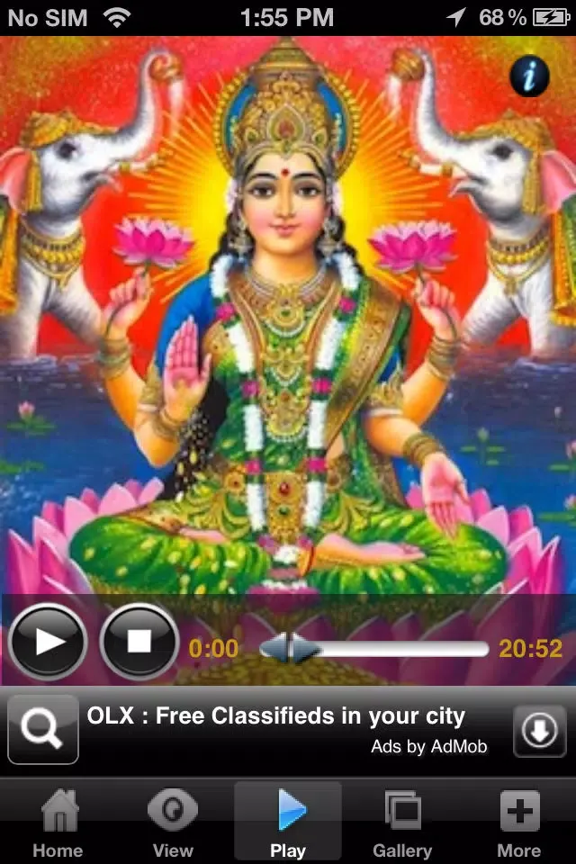 Tangkapan layar Chalisa Laxmi Mata Ki