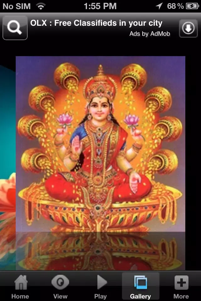 Tangkapan layar Chalisa Laxmi Mata Ki
