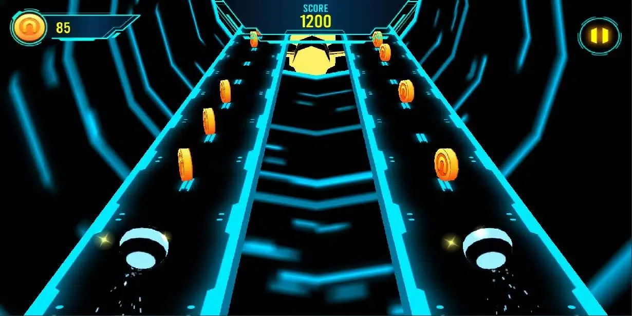Screenshot di Neon Jump