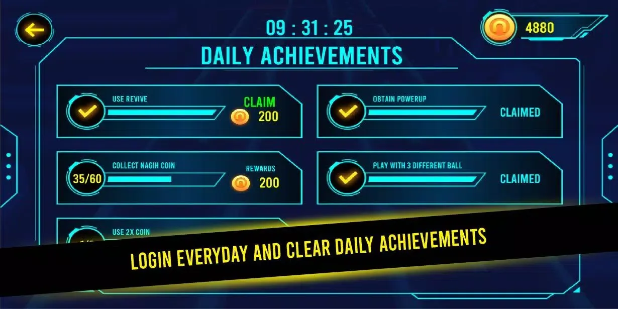 Screenshot di Neon Jump