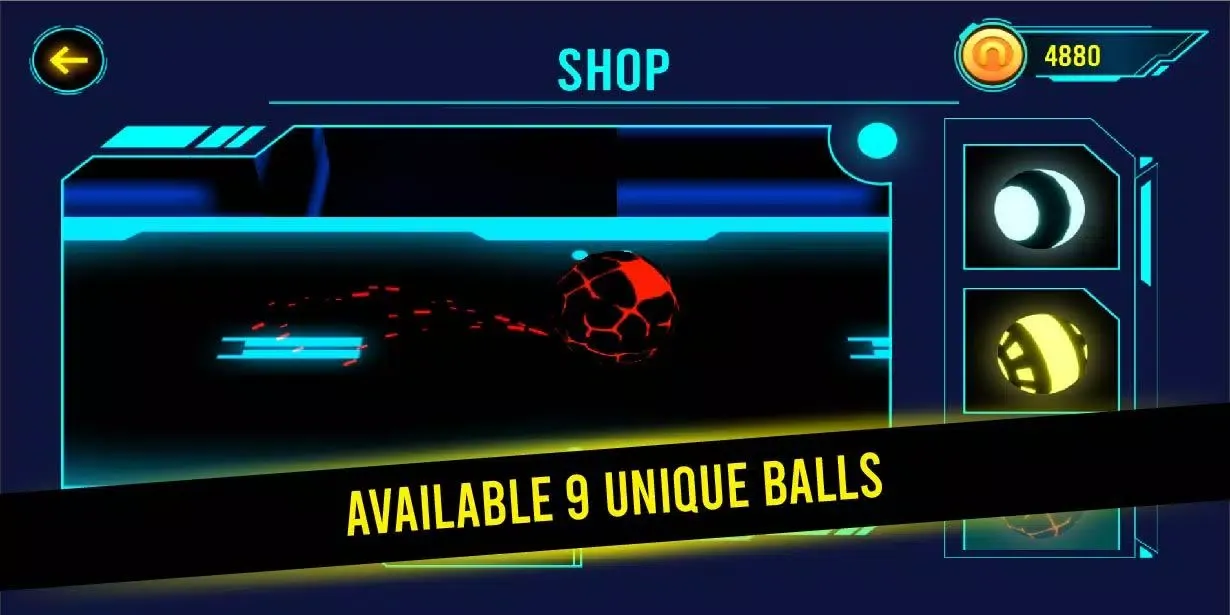 Screenshot di Neon Jump