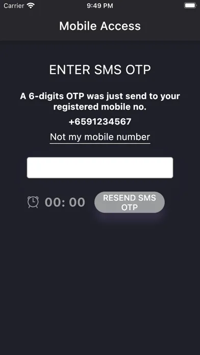 Hitachi Mobile Access 스크린샷