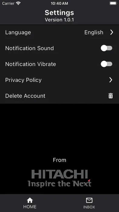 Hitachi Mobile Access 스크린샷
