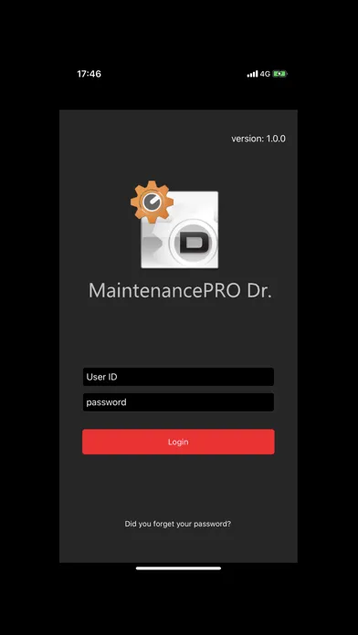 Zrzuty ekranu MaintenancePRO Dr.