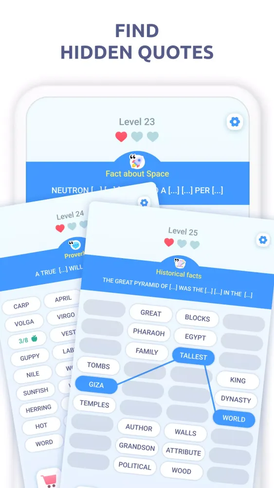 Associations Screenshots