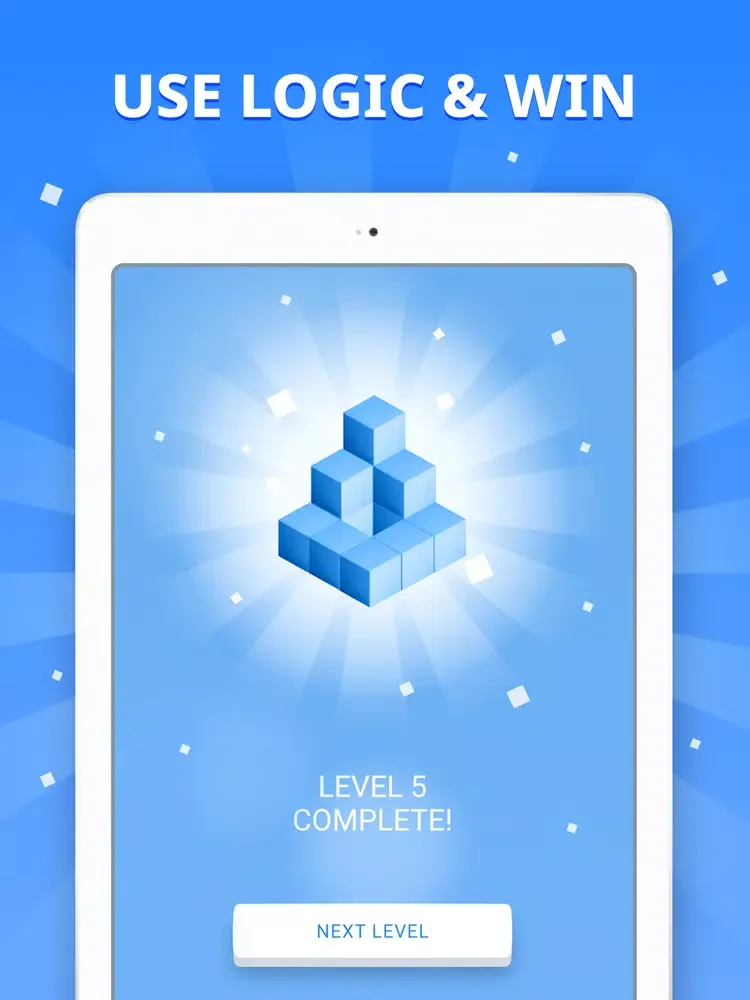 Capturas de tela do Isometric Puzzle - Block Game iPad 