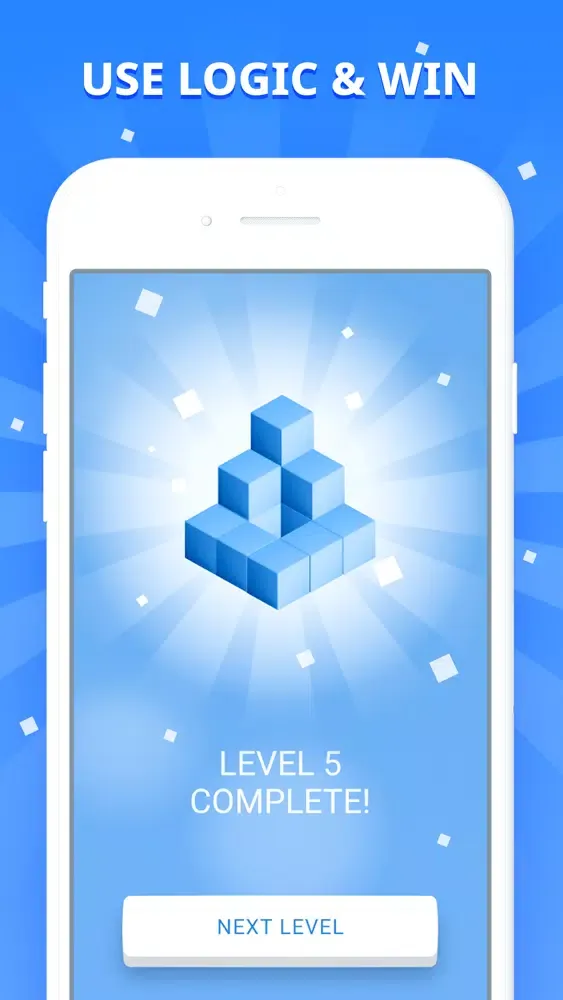 Capturas de tela do Isometric Puzzle - Block Game