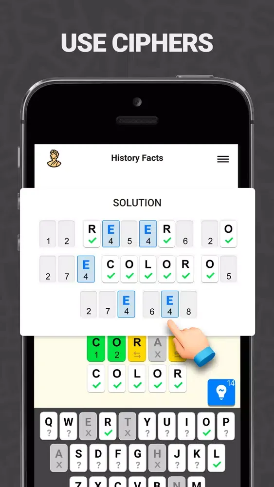 Quotle - Word Puzzle Game應用截圖