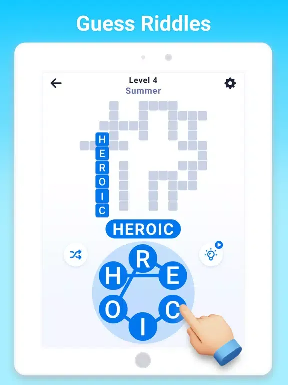 Tangkapan layar Anagram Adventure - Word Game iPad 