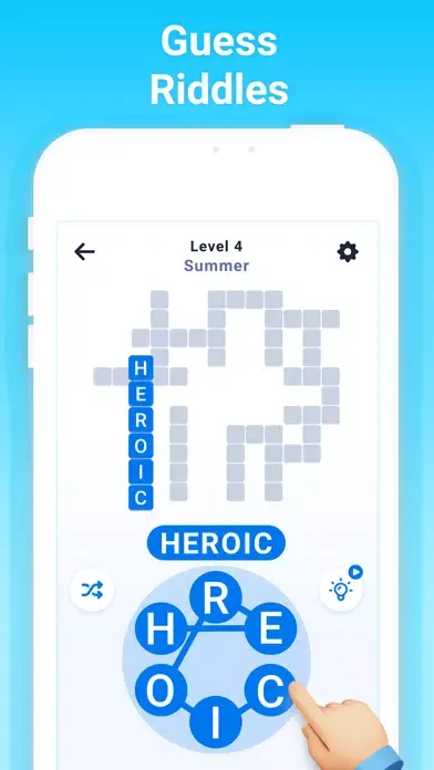 Tangkapan layar Anagram Adventure - Word Game