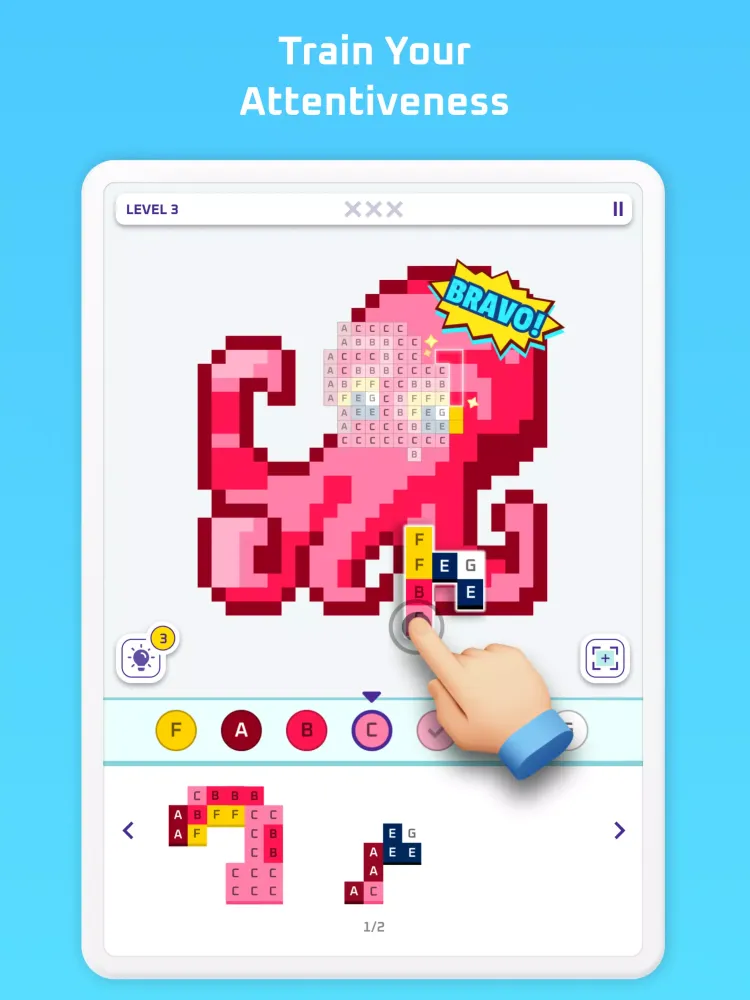 Zrzuty ekranu Blockin’ Art - Block Puzzle