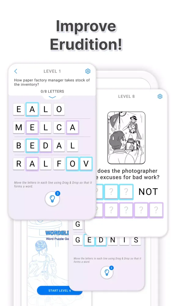 Wordelix Screenshots