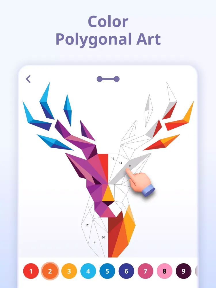 ภาพหน้าจอของ Polyshade - Antistress Puzzle