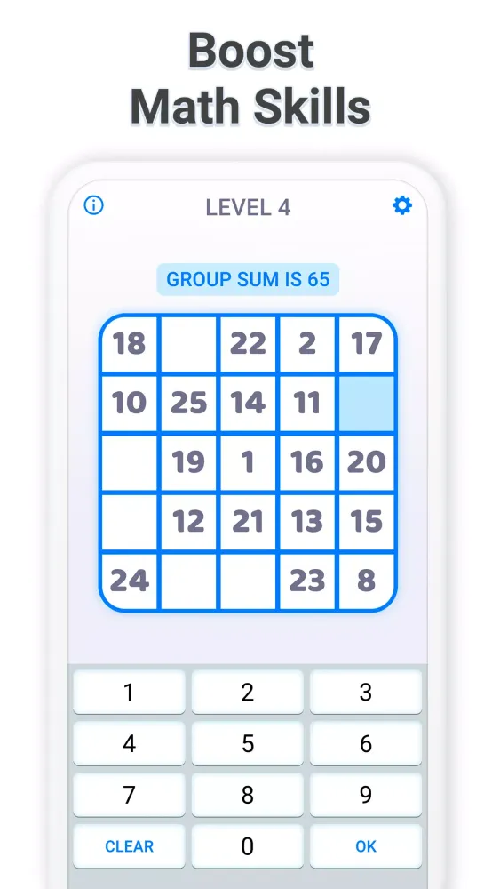 Quadromatics - Cross Math Game Screenshots