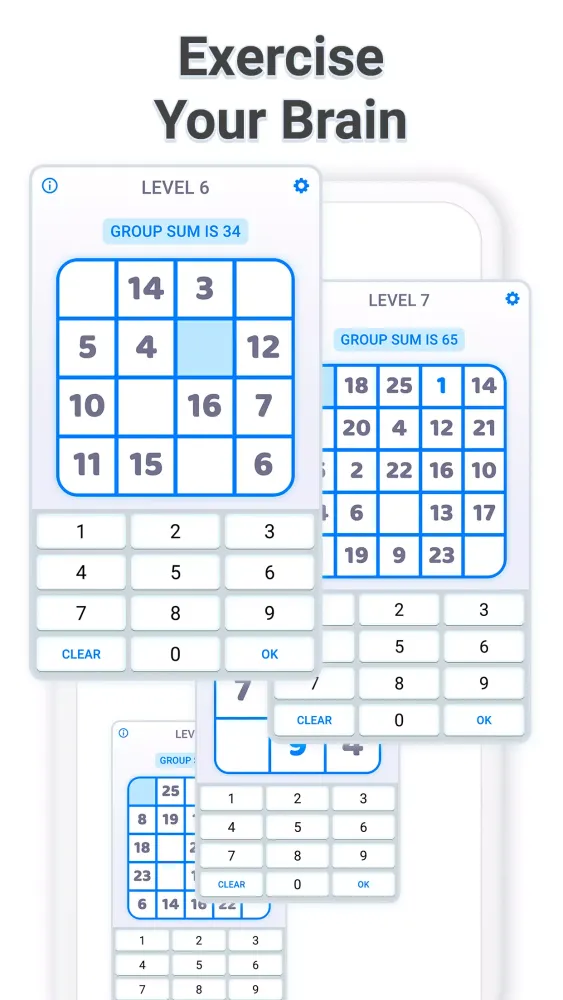 Quadromatics - Cross Math Game Screenshots