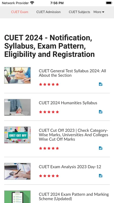Capturas de pantalla de Hitbullseye: CUET Preparation