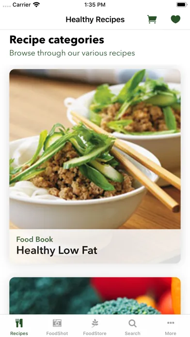Healthy Recipe Book : FitMe স্ক্রিনশট