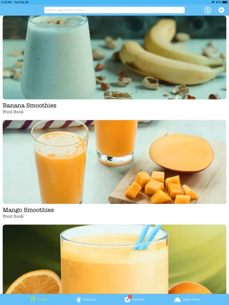 صور My Smoothies : Juices, Drinks iPad 