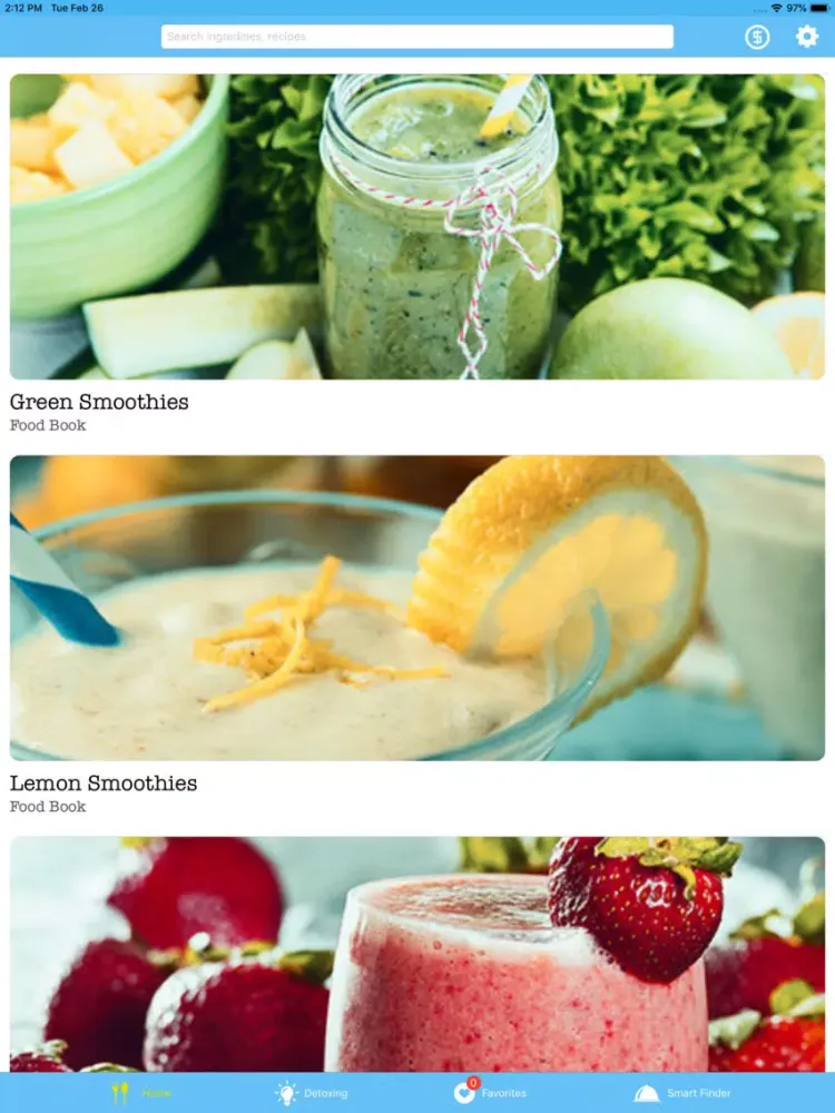صور My Smoothies : Juices, Drinks iPad 