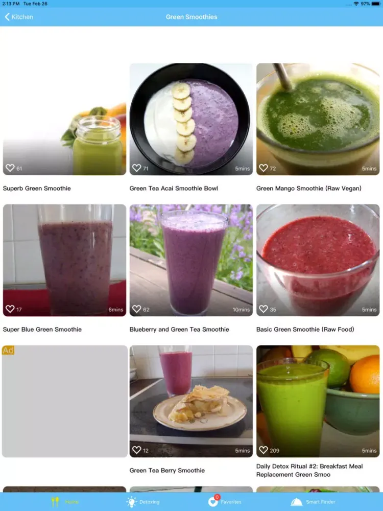 صور My Smoothies : Juices, Drinks iPad 