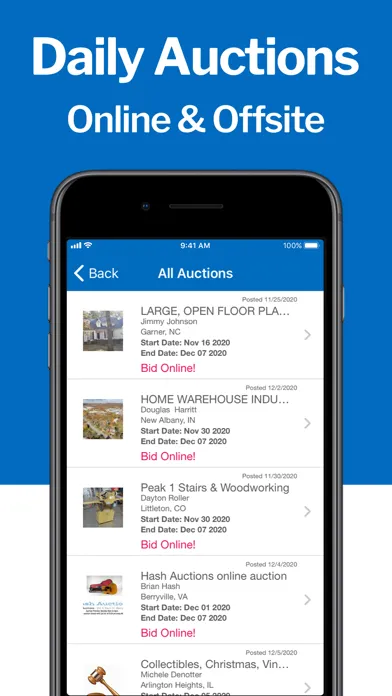 Auctioneer- Auctions স্ক্রিনশট