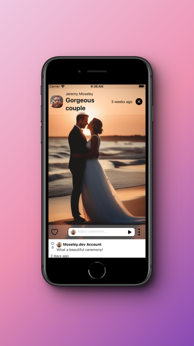 Ảnh chụp màn hình của Hitched - Wedding Photo Feed
