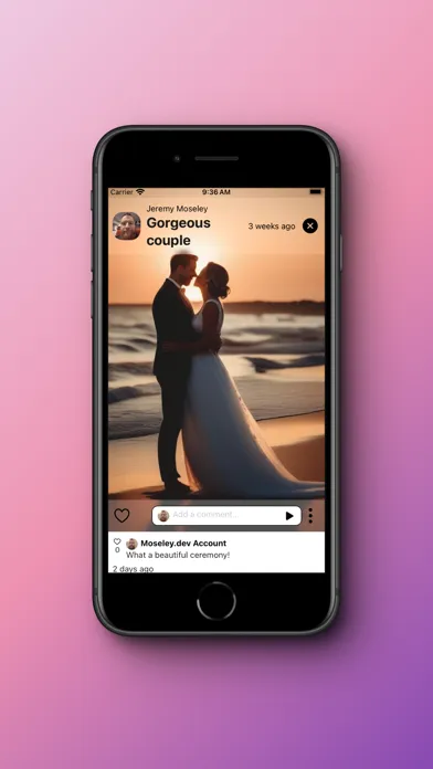 Hitched - Wedding Photo Feed スクリーンショット