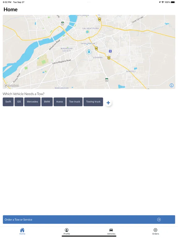 Hitch Towing Customer iPad  سکرین شاٹس