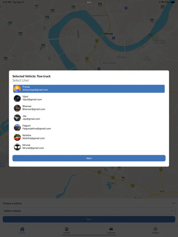 Hitch Towing Customer iPad  سکرین شاٹس