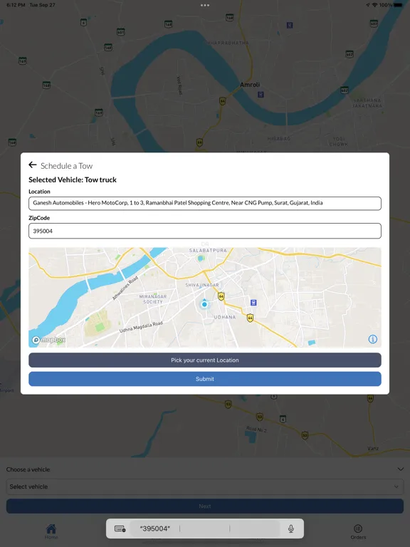 Hitch Towing Customer iPad  سکرین شاٹس