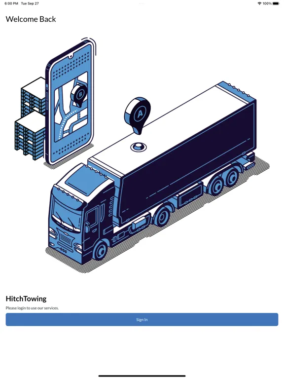 Hitch Towing Customer iPad  سکرین شاٹس