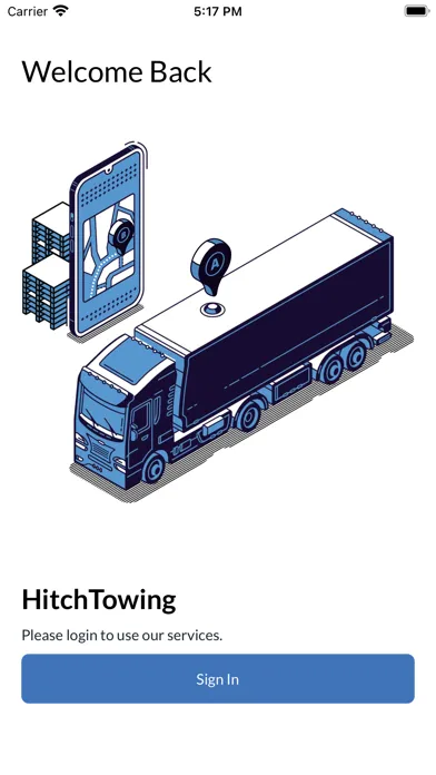 Hitch Towing Customer سکرین شاٹس