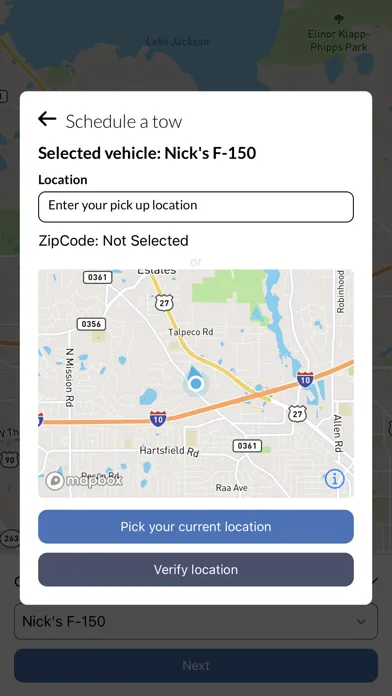 Hitch Towing Customer سکرین شاٹس