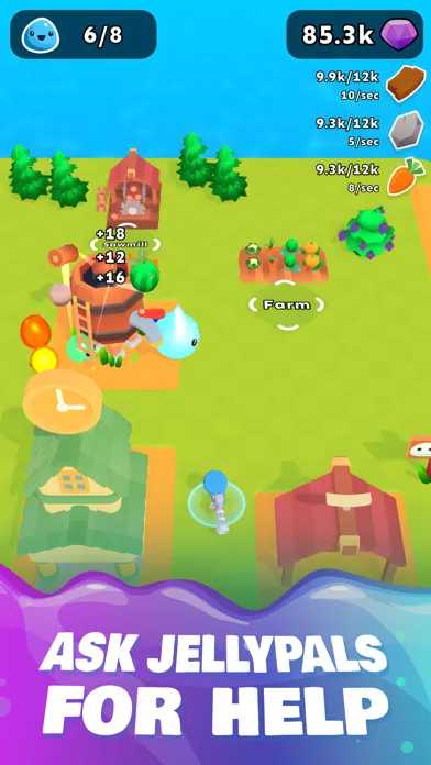 Tangkapan layar JellyPal Island