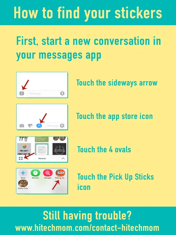 Скриншоты Pick Up Stickers iPad 