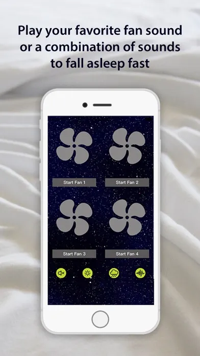 NiteFan - White Noise Fan App Screenshots