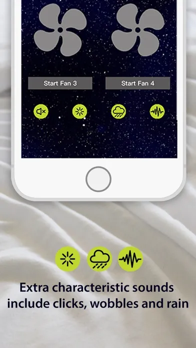NiteFan - White Noise Fan App Screenshots