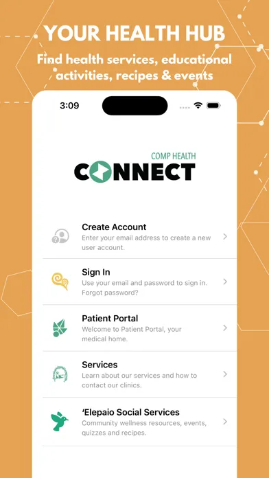 Comp Health Connect 스크린샷