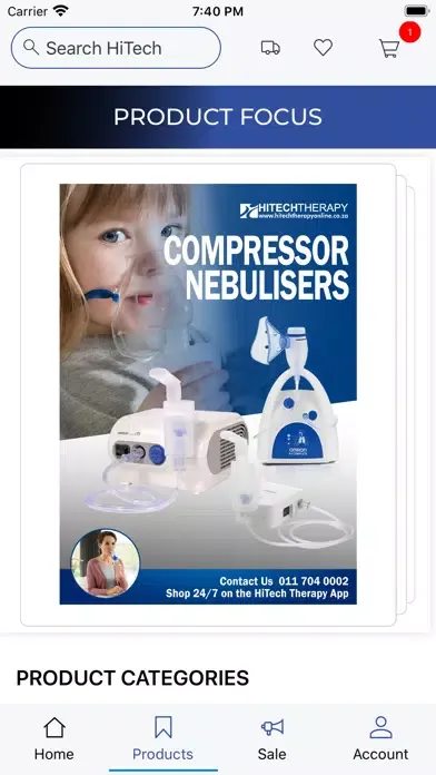 Zrzuty ekranu HiTech Therapy