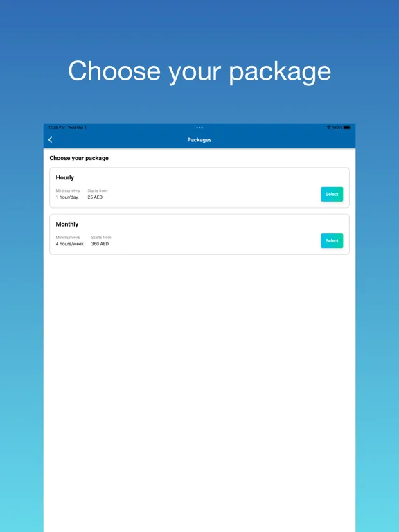 Cleaning On Demand iPad  Screenshots