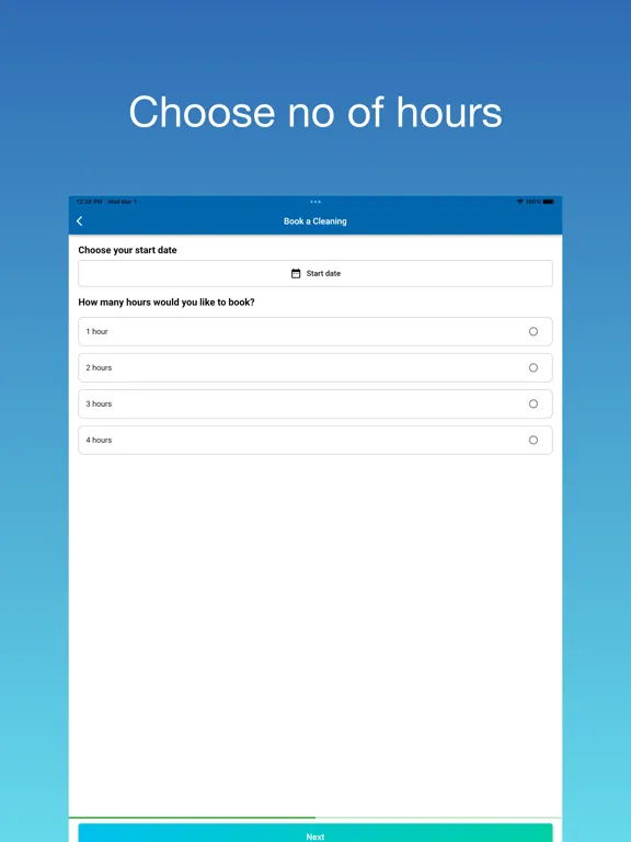 Cleaning On Demand iPad  Screenshots