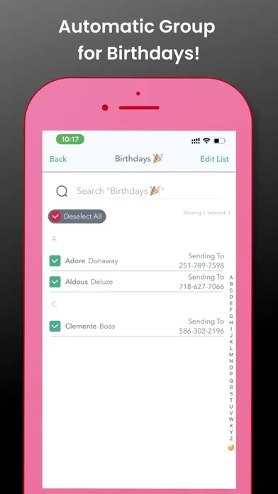 Classic: Mass Text Bulk SMS Screenshots