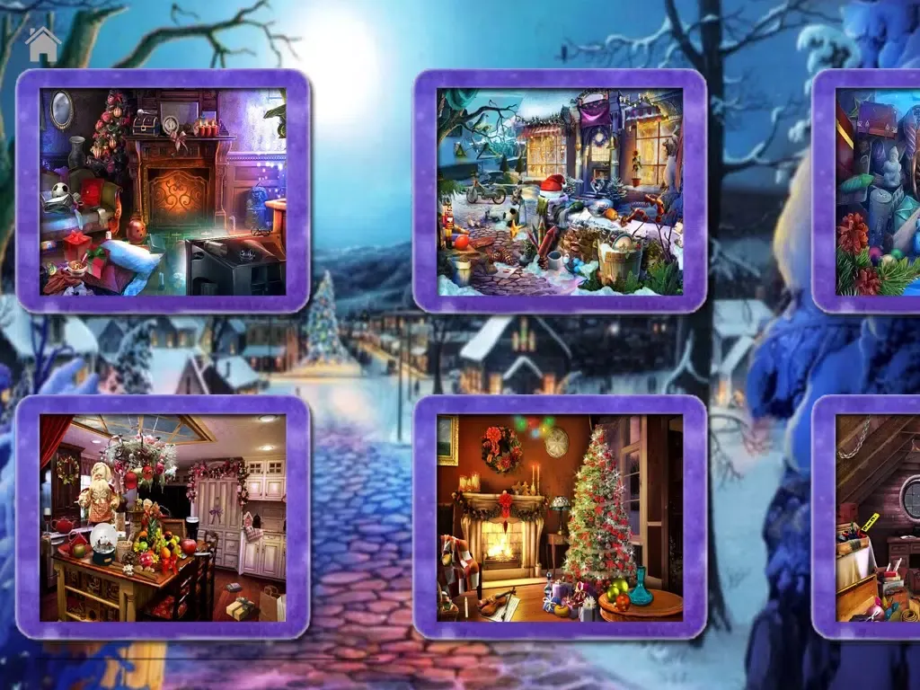 New Year Surprise, Hidden Objects Game iPad  Screenshots