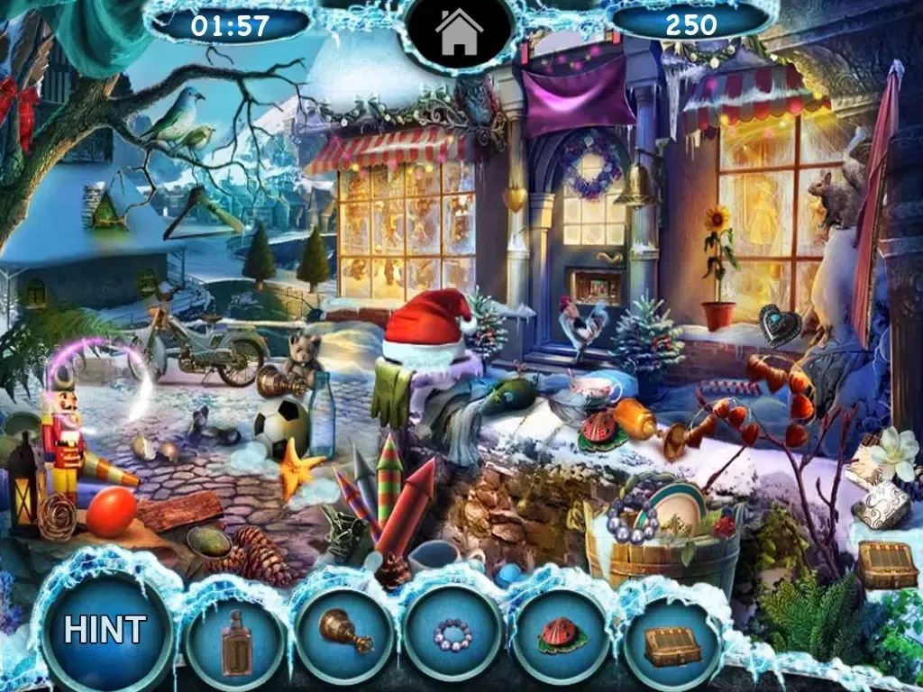New Year Surprise, Hidden Objects Game iPad  Screenshots