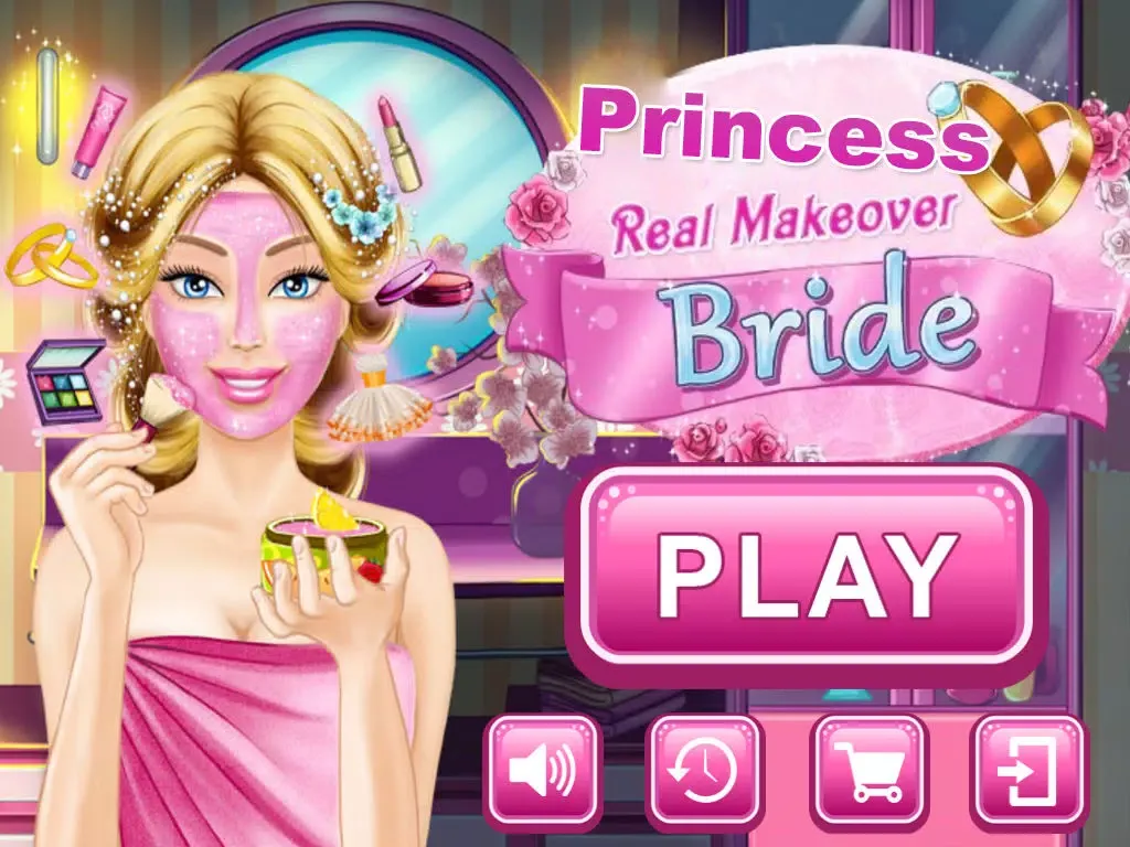 Princess Real Bride & Makeover - Princess Dress Up & Beauty Salon With fashion iPad Screenshots